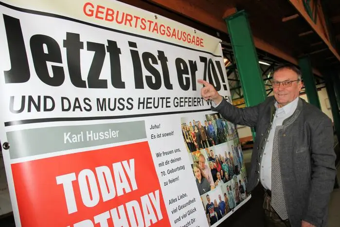 Hussler führte über 30 Jahre seinen KFZ- und Landtechnikbetrieb in Söding-St. Johann, ehe nach der Pensionierung sein Sohn Martin die Firma übernahm.