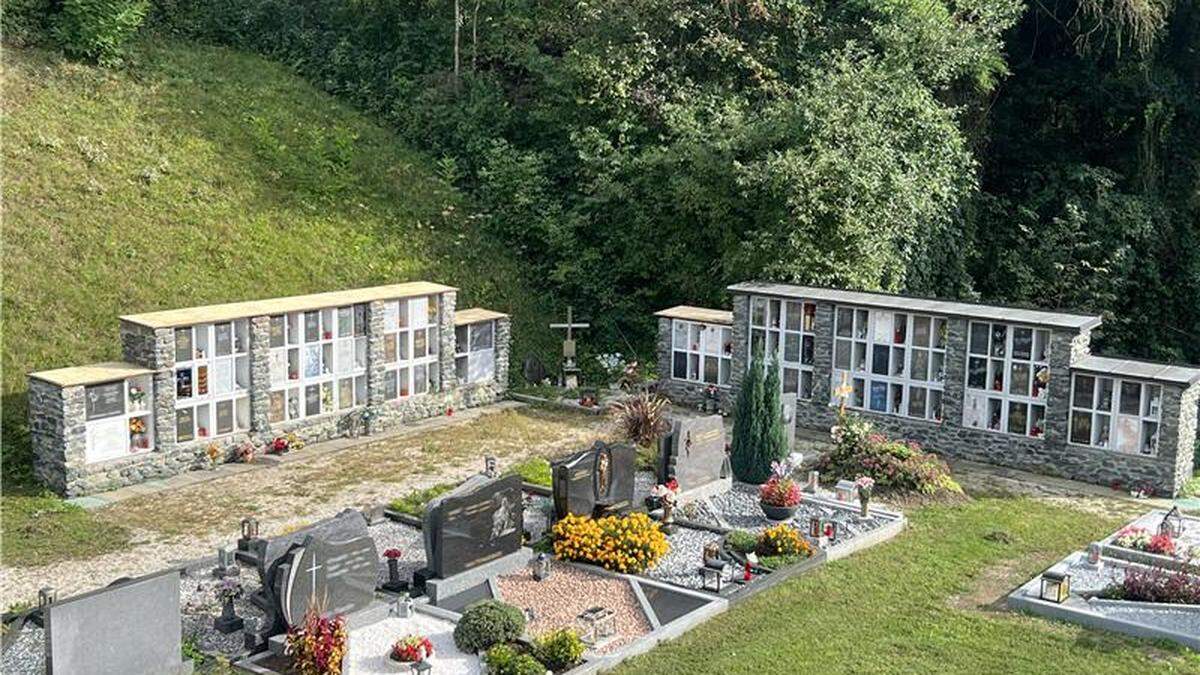 Die Kupferdächer auf den Friedhofsmauern in Völkermarkt wurden gestohlen