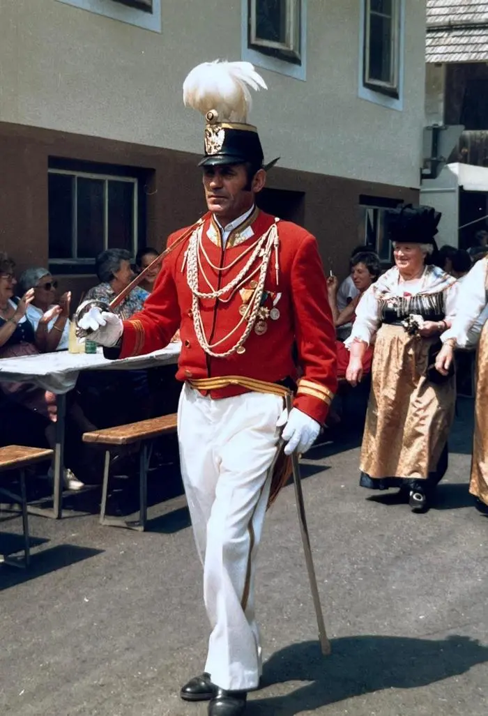 Ehrenhauptmann Engelbert Steinacher