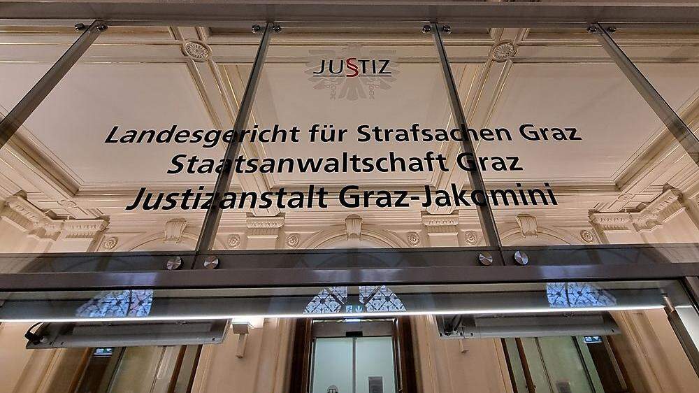Prozess im Straflandesgericht Graz
