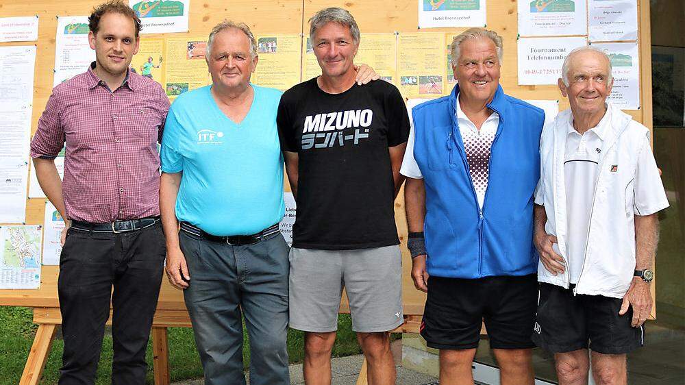 Spieler aus 15 Nationen sorgten bei der sechsten Auflage der Seniors Open für ein Rekordteilnehmerfeld	 