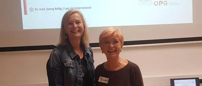 Die Referentinnen Margarete Rechberger und Elisabeth Reiter (rechts) halten im Herbst Kurse