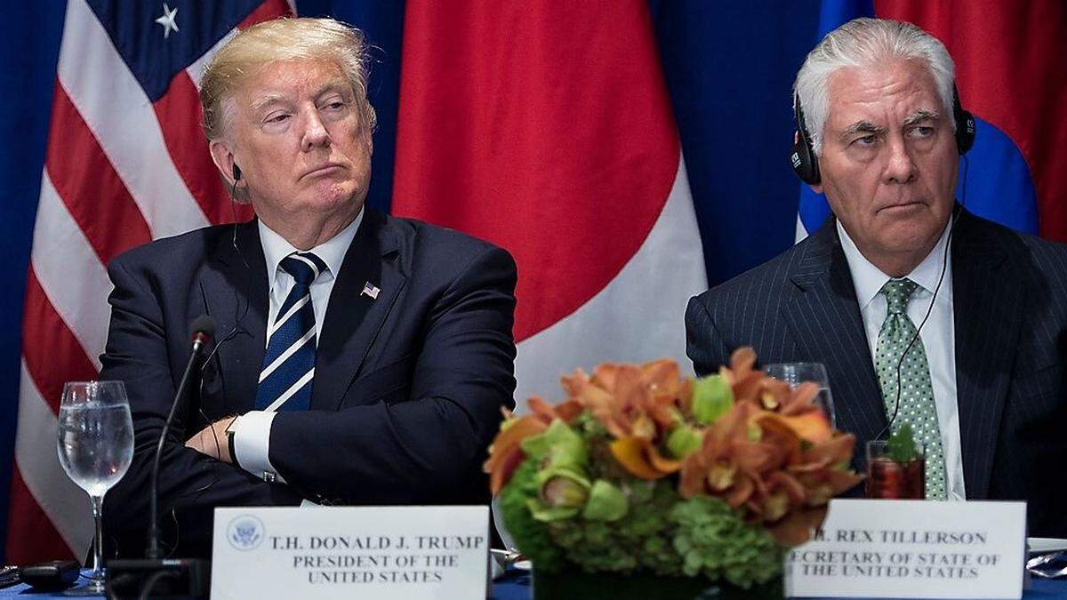 Trump und Tillerson