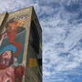 Sightseeing anders: Die Mauern der ehemaligen Taggerwerke in der Puchstraße zieren beeindruckende Graffiti