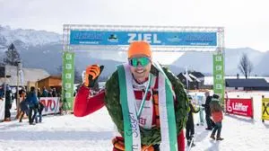 01.02.2025, Bad Mitterndorf, Steiermark, Österreich (Austria): 45. Internationaler Steiralauf, Max Hauke, Sieger über 50 km Skating
Fotocredit: Martin Huber