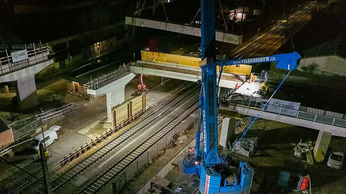 Die Arbeiten dauern noch bis 5. April an
