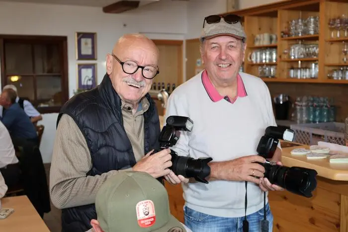 Die zwei Fotografen-Legenden Peter Kowal, sen. und Egon Rutter waren auch wieder dabei!