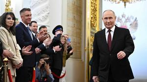 Wladimir Putin bei seiner Amtseinführung 