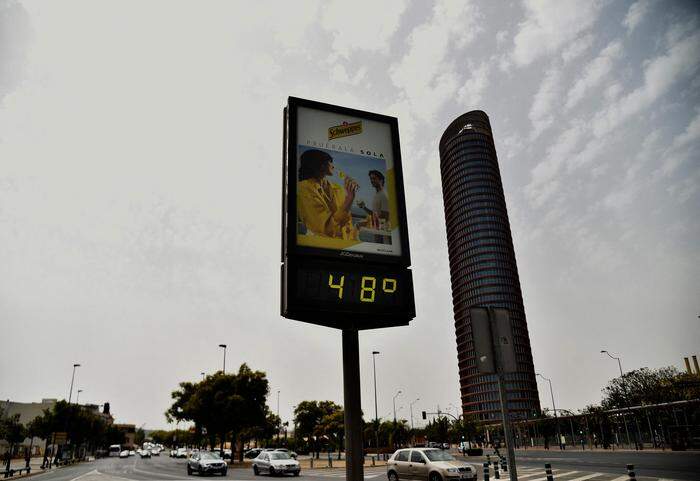48 Grad im Juni in Sevilla