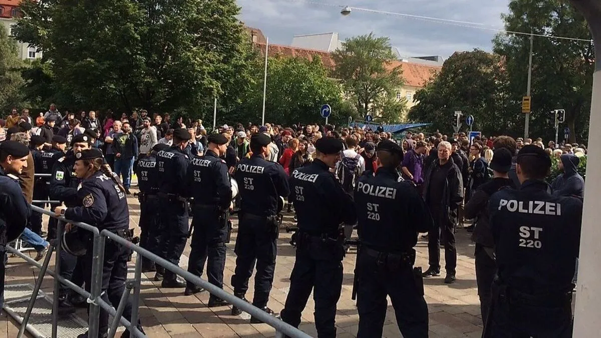 Bestens gerüstet für die Großdemo