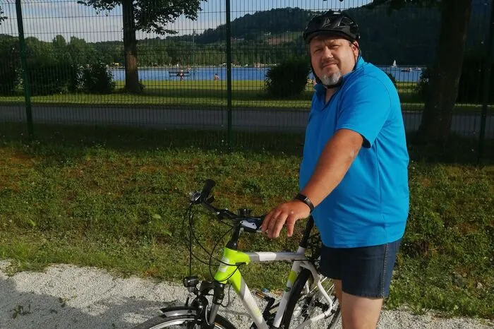 Auch eine Runde um den See hat das Ehepaar gedreht