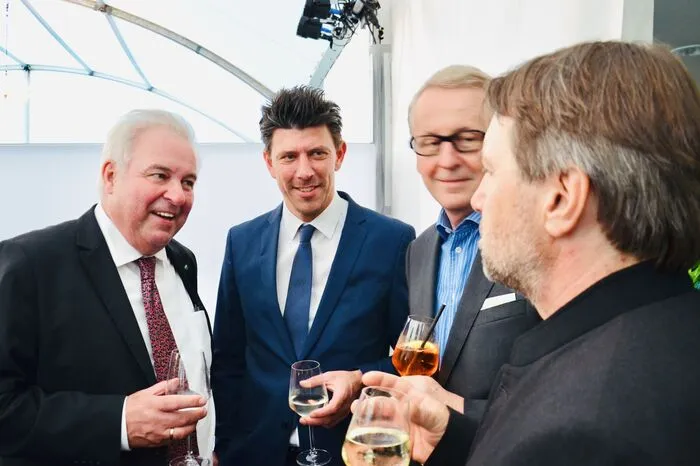 Auch Landeshauptmann Hermann Schützenhöfer ließ sich den styriarte-Abend nicht entgehen.
