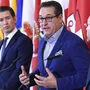 Strache und Kurz im Verein mit Blümel und Kickl