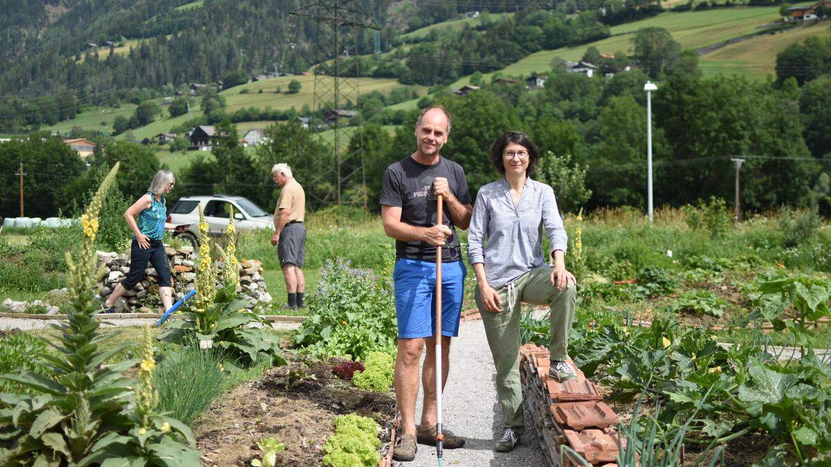 Gerald Altenweisl und Marlies Presser sind begeisterte Hobbygärtner