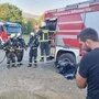 In voller Montur beim Videodreh