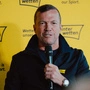 Lothar Matthäus beim Termin mit seinem Sponsor-Partner Interwetten 