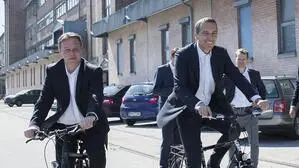 Zwei radeln zusammen: Iat das in der SPÖ von Andreas Babler und Christian Kern  wirklich vorstellbar?