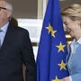 EU-Kommissionspräsidentin Ursula von der Leyen mit Jean-Claude Juncker