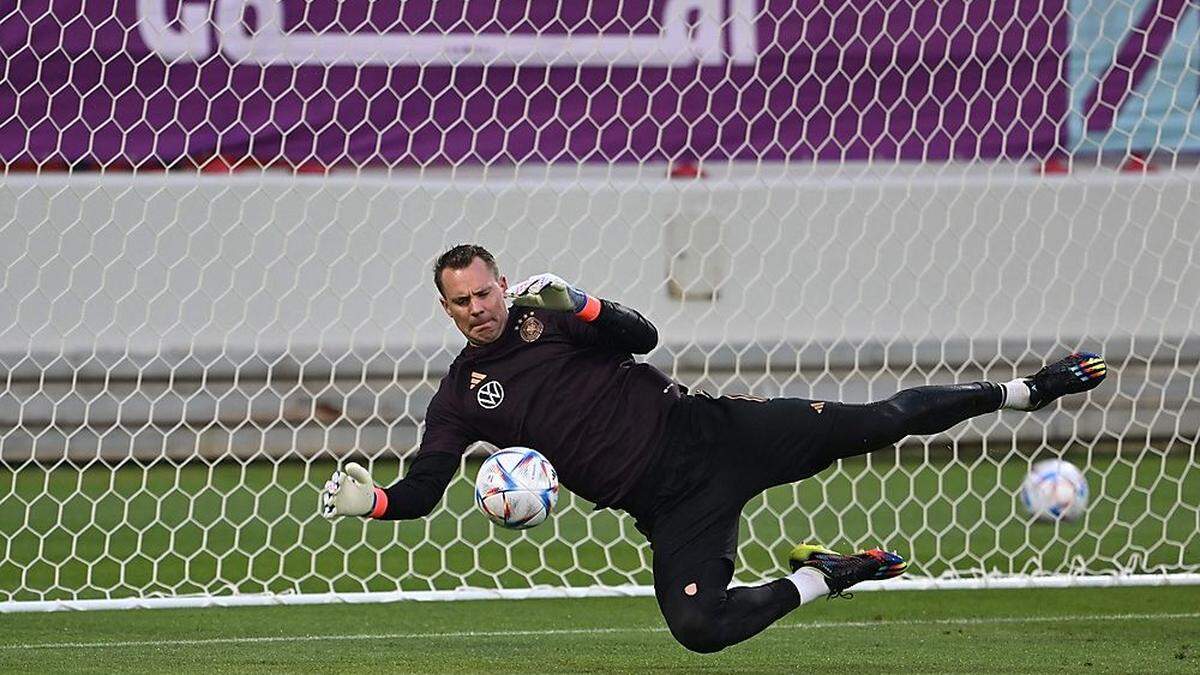 Manuel Neuer steigt heute mit Deutschlands in die WM ein