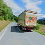 Lkw auf Straße