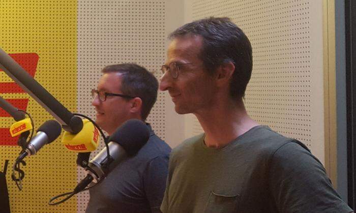 Christian Stefan (rechts) und Markus Kottek