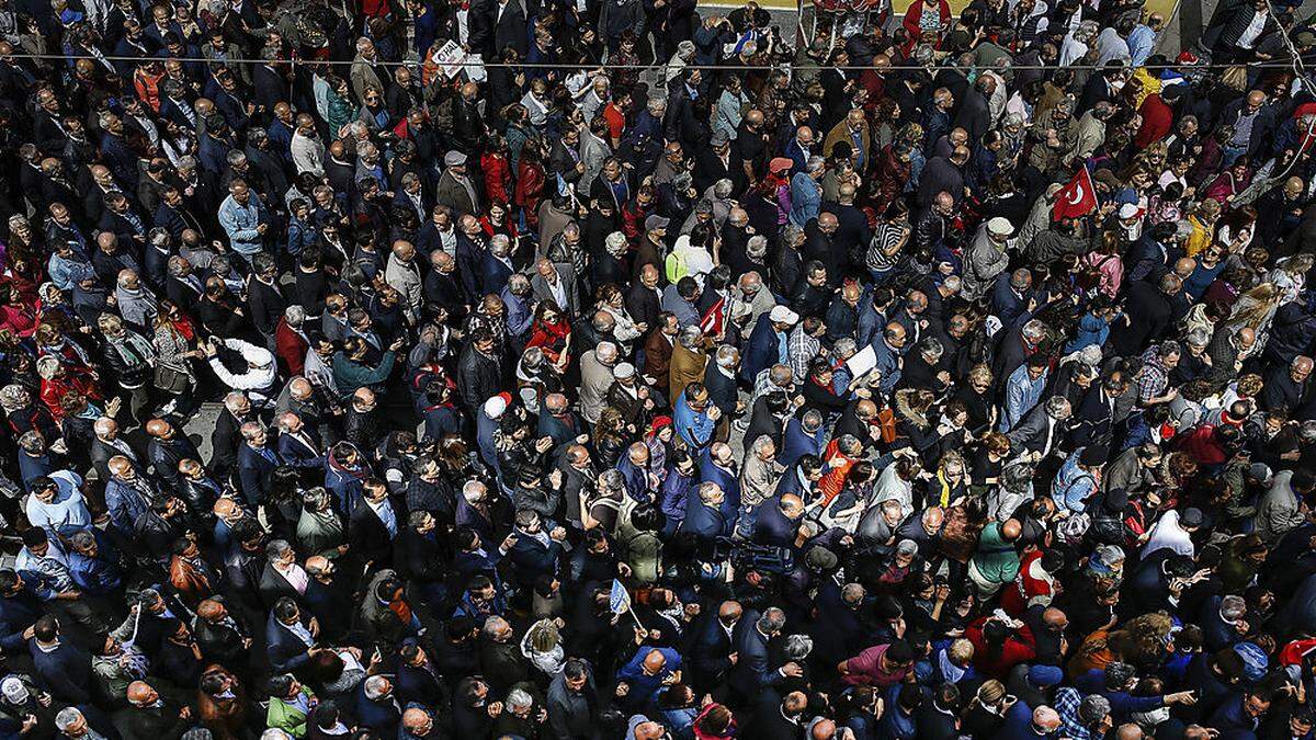 Demonstrationen in Istanbul 