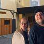 Die Pächter Christine Wastian und Thomas Gutschi nehmen vom „Stones“ Abschied