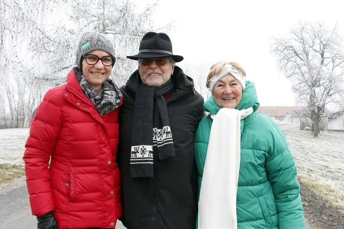 Neujahrsgrüße überbrachten Regierungskommissär Bürgermeister Franz Jost gemeinsam mit Vizebürgermeister Roland Gogg und dem Söchauer Bürgermeister a.D. Josef Kapper