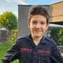 Der 13-jährige John-Otto Stürzer hat heuer Premiere