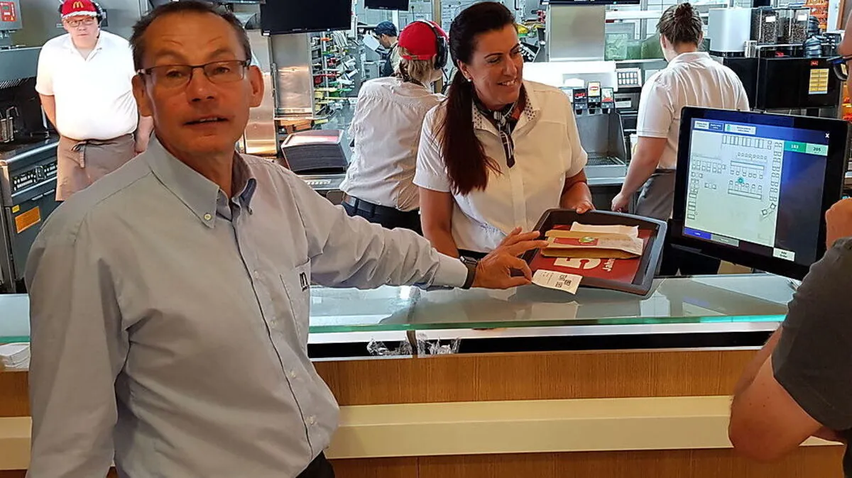 Andreas Gamsjäger führt den neuen Service vor