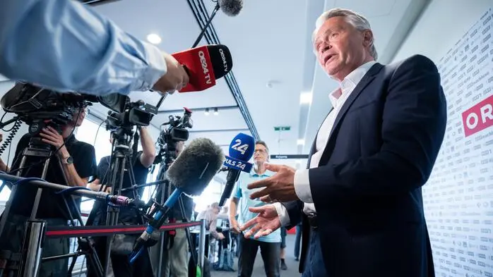 Stiftungsrat Peter Westenthaler im Rahmen der Plenarsitzung des ORF-Stiftungsrats