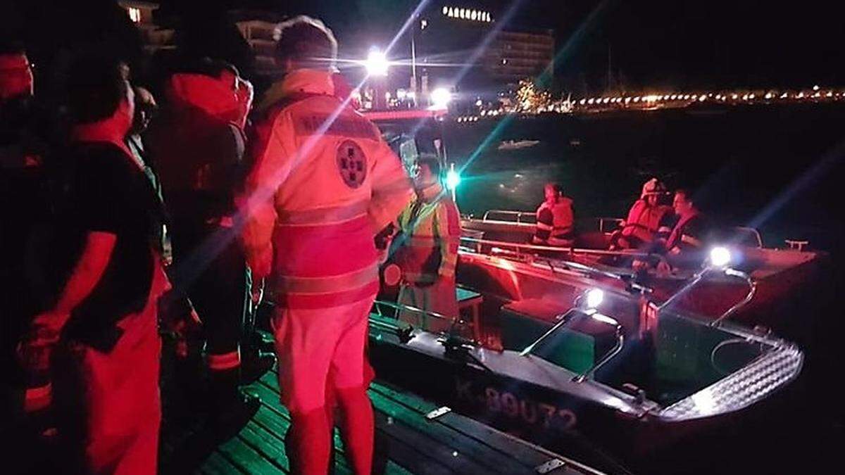 Im Dauereinsatz standen die Wasserretter in Pörtschach