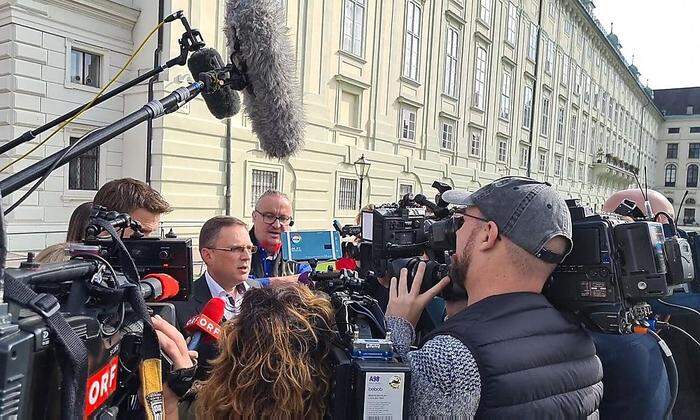 ÖVP-Klubchef August Wöginger bekräftigte die Linie der Volkspartei.