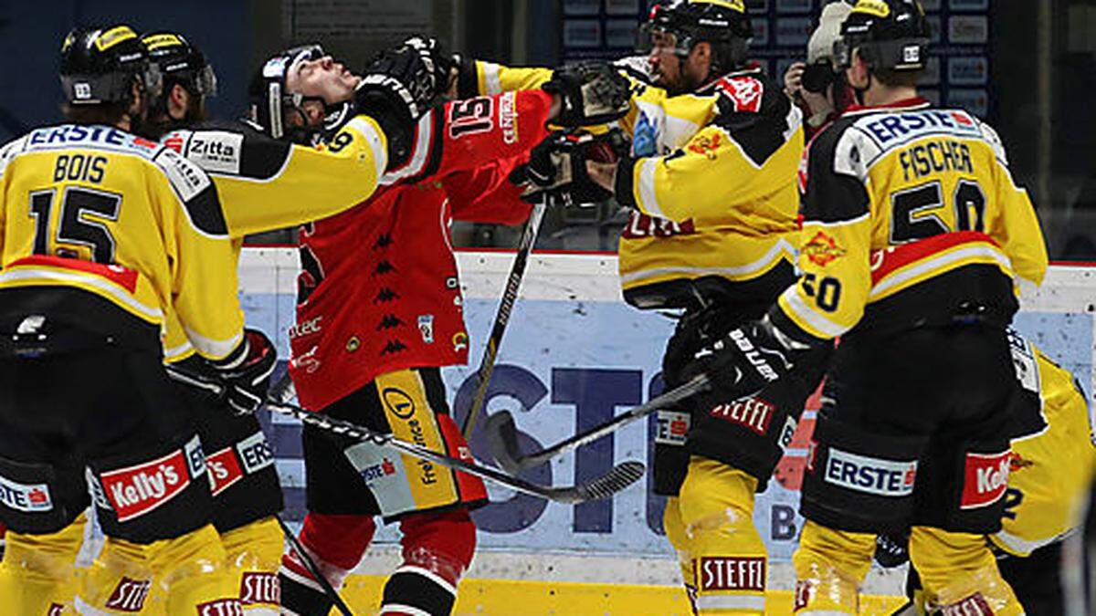 ICE HOCKEY - EBEL, Znojmo vs Capitals