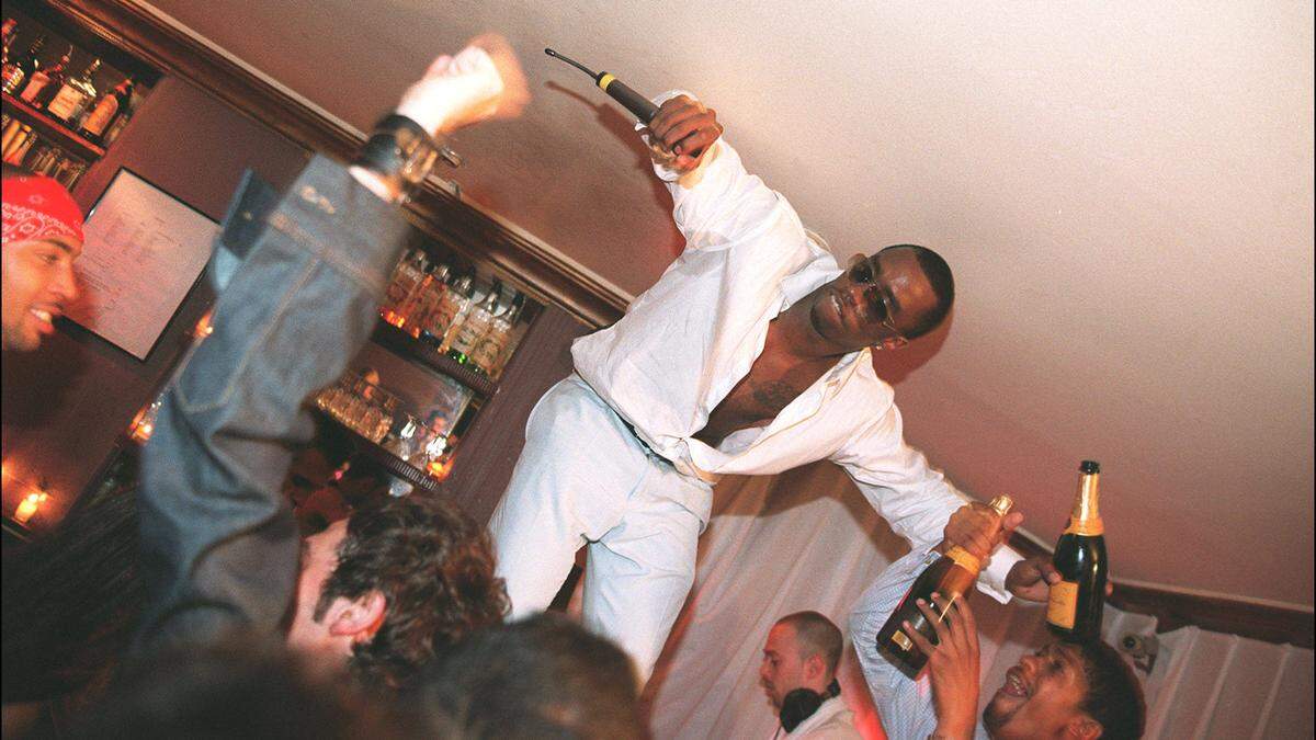 Bei den Partys von P. Diddy fließt der Champagner in Strömen