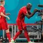 Romelu Lukaku nach seinem Tor