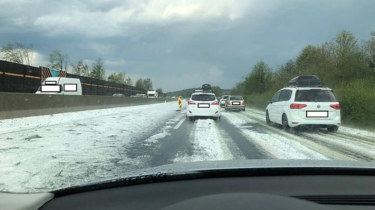 Auf der Südautobahn bei Ilz 