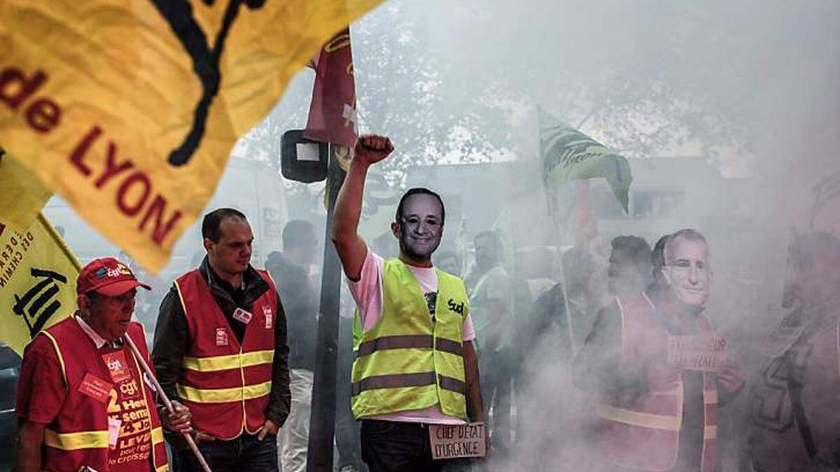 Explosive Stimmung in Frankreich