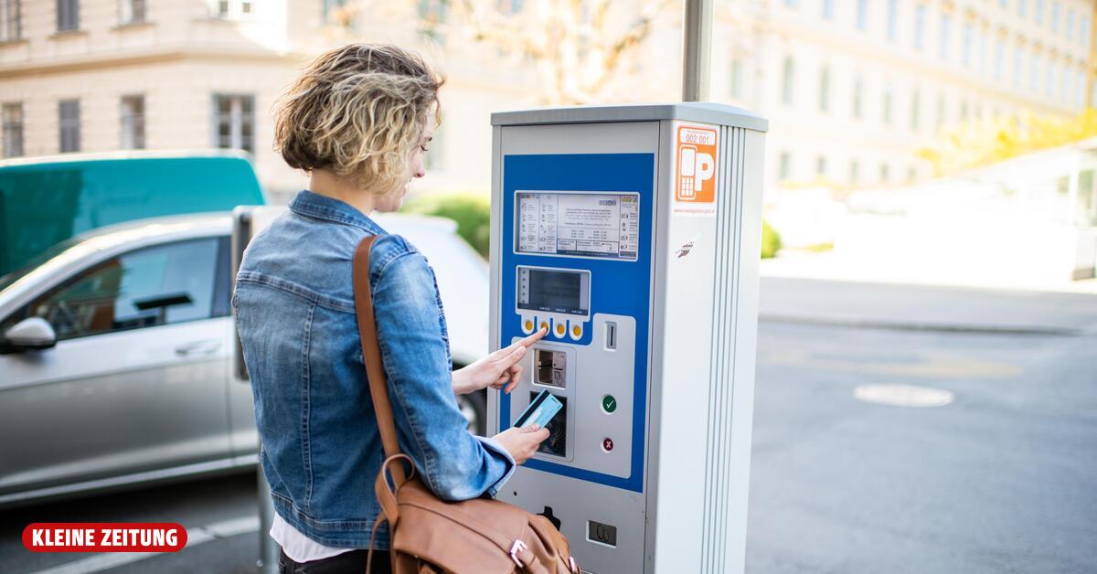 Das Parken in Graz kostet ab 4. Jänner 1,60 Euro pro 30 Minuten