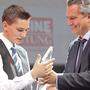 Hubert Patterer überreichte Martin Hofbauer den Styrian Sports Award