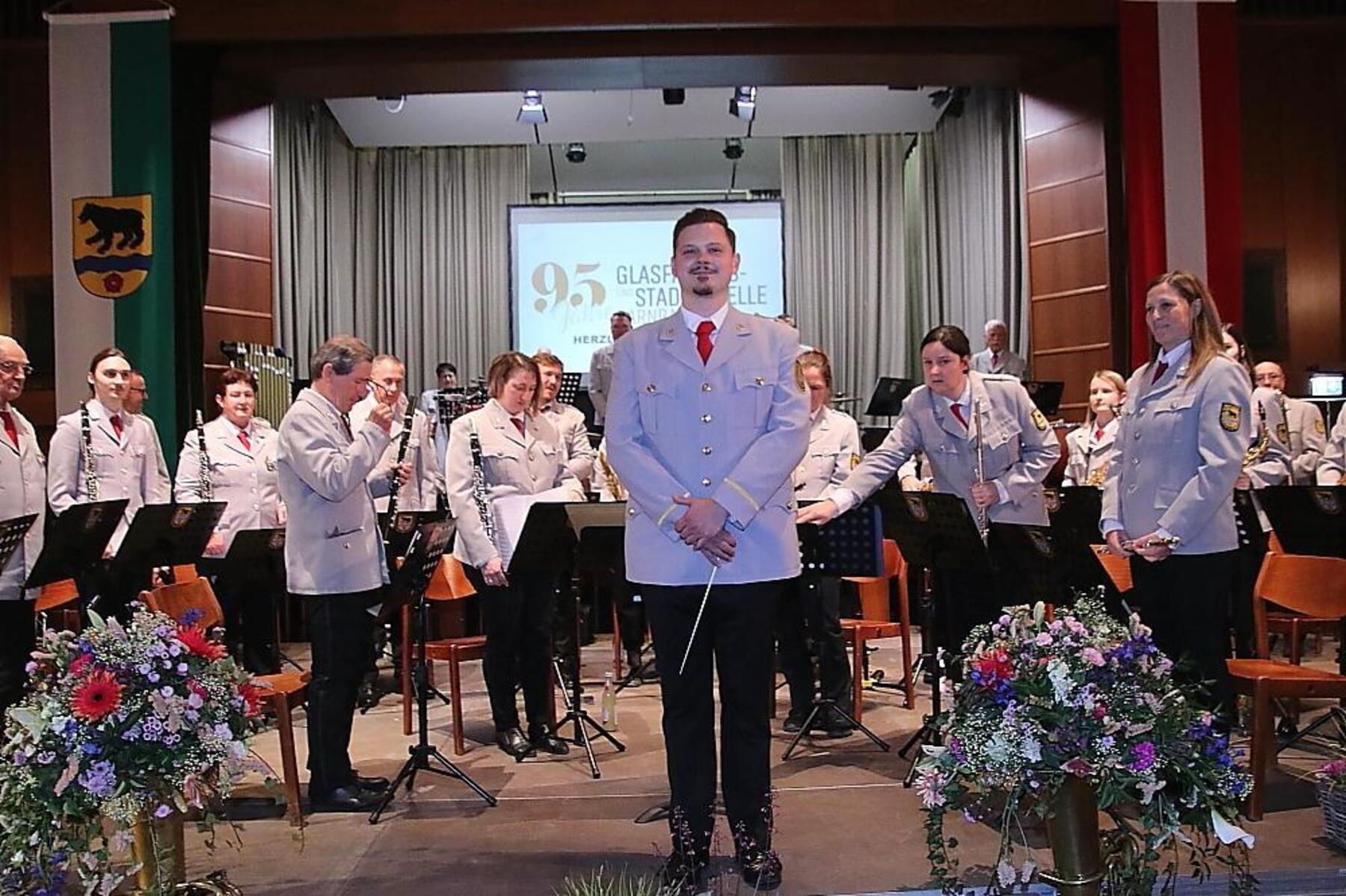 Glasfabriks- und Stadtkapelle Bärnbach feierte Jubiläum mit Konzert