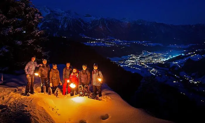 Stimmungsvolle Silvesterwanderung aufs Roßfeld
