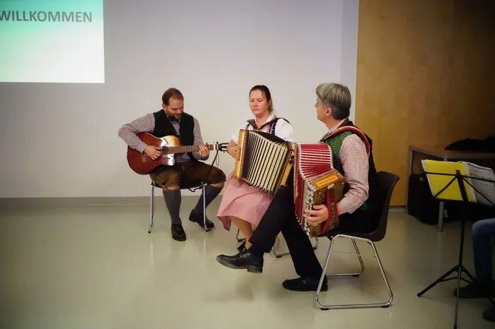 Musikalisch umrahmten Schüler der Musikschule Deutschlandsberg die Veranstaltung.