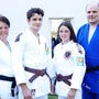 Claudia, Marcus, Nina und Thomas Auer (v. l.) haben alle Judo im Blut.