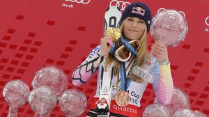 Lindsey Vonn gewann viermal den Gesamtweltcup - und will es noch einmal wissen 