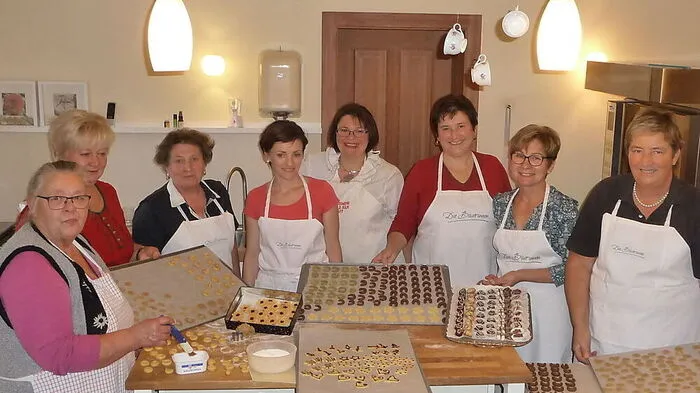 In Neudorf/Gabersdorf wurde schon fleißig gebacken