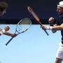 Jürgen Melzer (rechts) zog in das Doppelfinale der ATP Finals ein