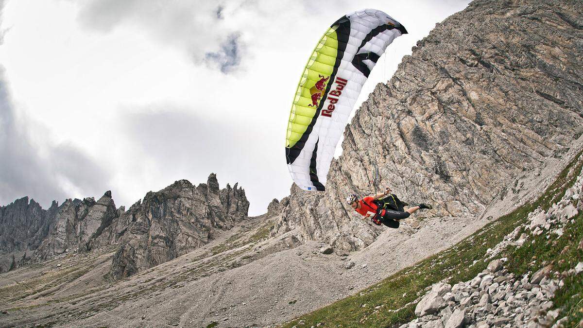 Ob die Paragleiter am Kuhbodentörl starten können, ist eine Frage des Wetters 