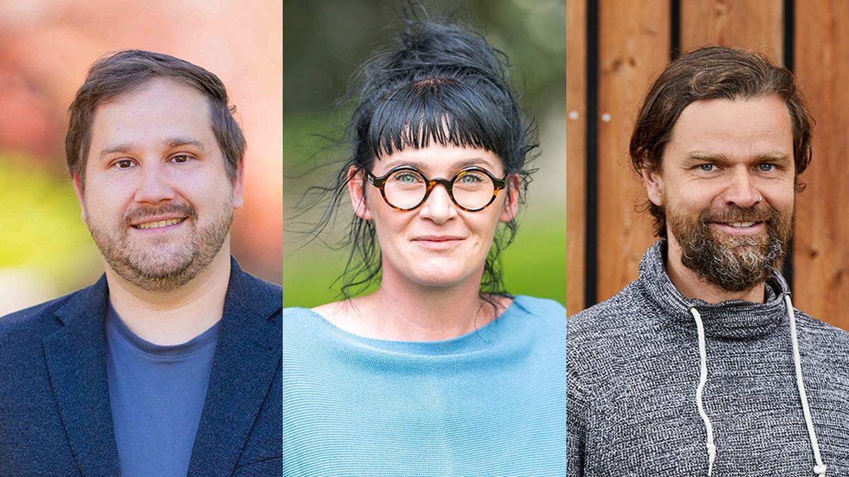 Von links: Michael Hirzbauer, Nina Feichter und Daniel Wuttej