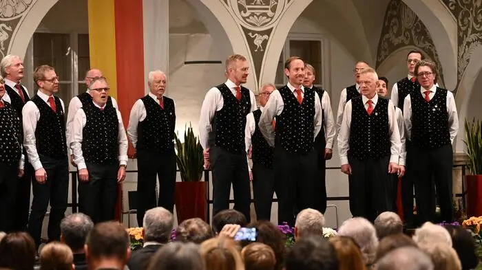 Eine musikalische Vielfalt von traditionellem Kärntner Gesang wurde den Gästen geboten.